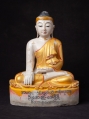 Old marble Buddha statue from Burma made from Marble