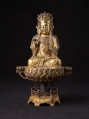 Chinese bronze Guan Yin statue from China made from Bronze
