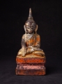 Antique Burmese Shan Buddha statue from Burma made from Wood