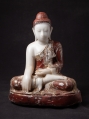 Antique alabaster Buddha statue from Burma made from Marble
